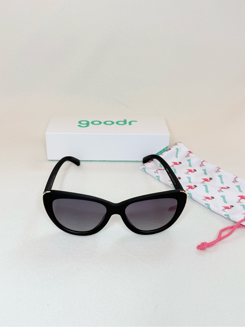 Goodr Breakfast Run to Tiffany’s Cat-Eye Sunglasses